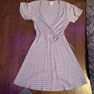 Women’s Blue and white pattern dress